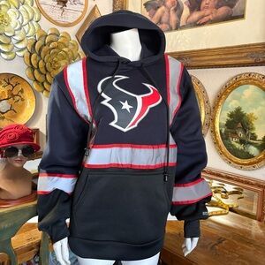 Buffalo Outdoors X NFL Safety Black Hooded Sweatshirt SZ MEDIUM